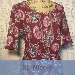 XL LuLaRoe Nicole